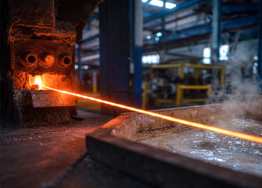 Cazzaniga process wire galvanizing electro-thermal circuit
